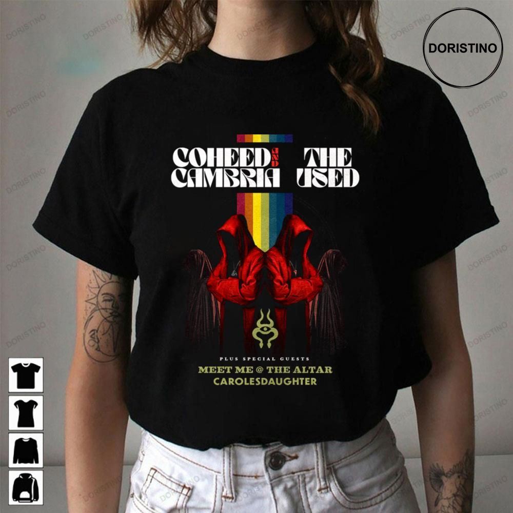 Coheed And Cambria The Used Limited Edition T-shirts